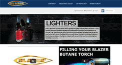 Desktop Screenshot of blazerproducts.com